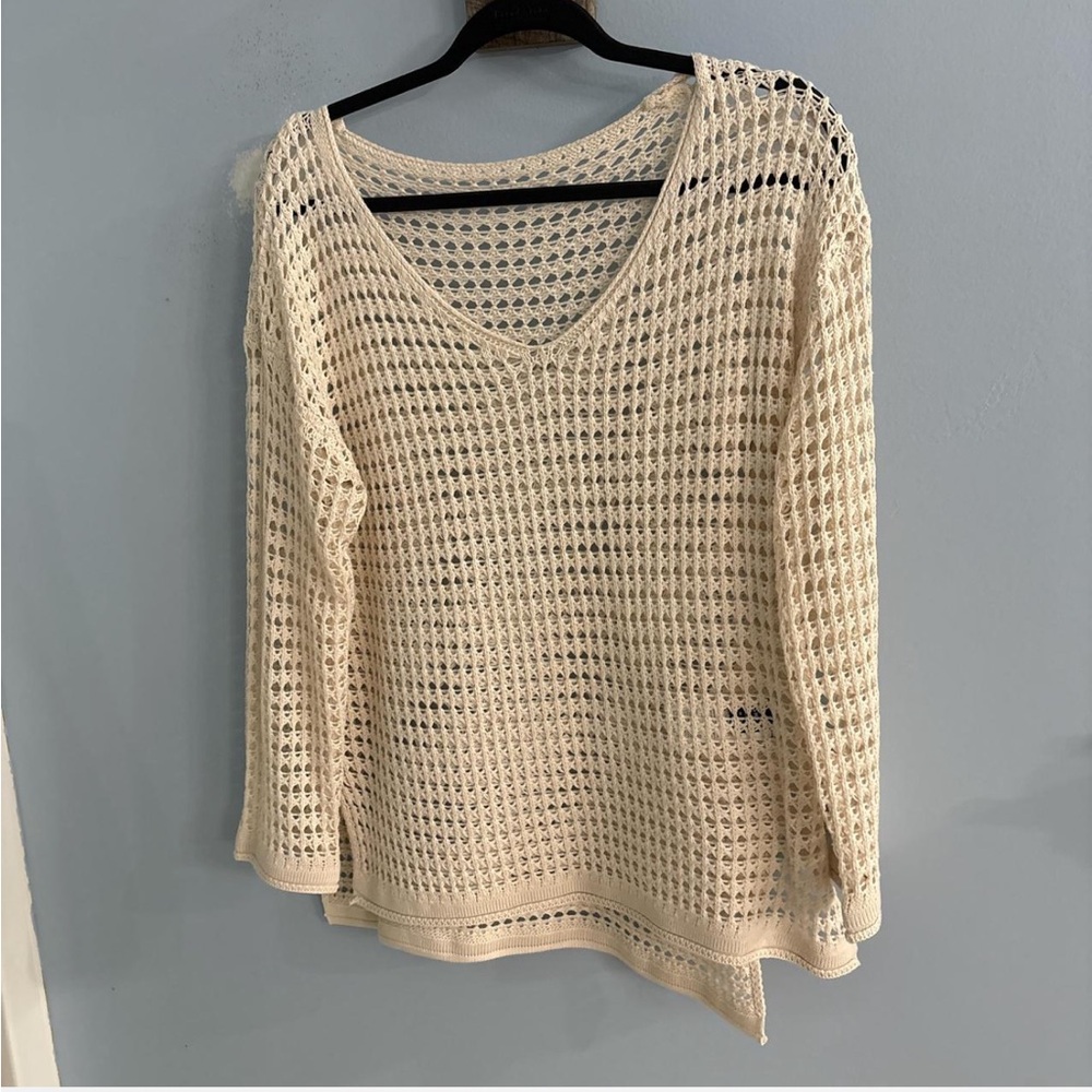 Cream Knit Sweater